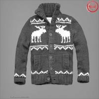 heren abercrombie and fitch truien knop henley tee moose pattern grijs Echt Facebook 9cf78506